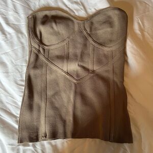 Zara strapless top